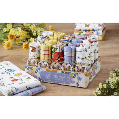 Design Imports Summer Meadow Dishtowel - Assorted