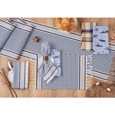 Design Imports Boat House Stripe Napkin