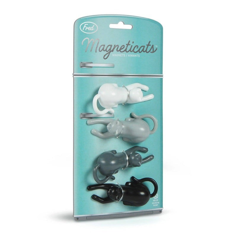 Fred Magneticats Fridge Magnet Set Of 4 - iQ living