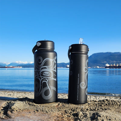 Native Northwest 21oz Wide Water Bottle - Octopus