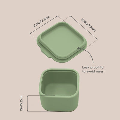 nouka Silicone Mini Snack Cup Set Of 2