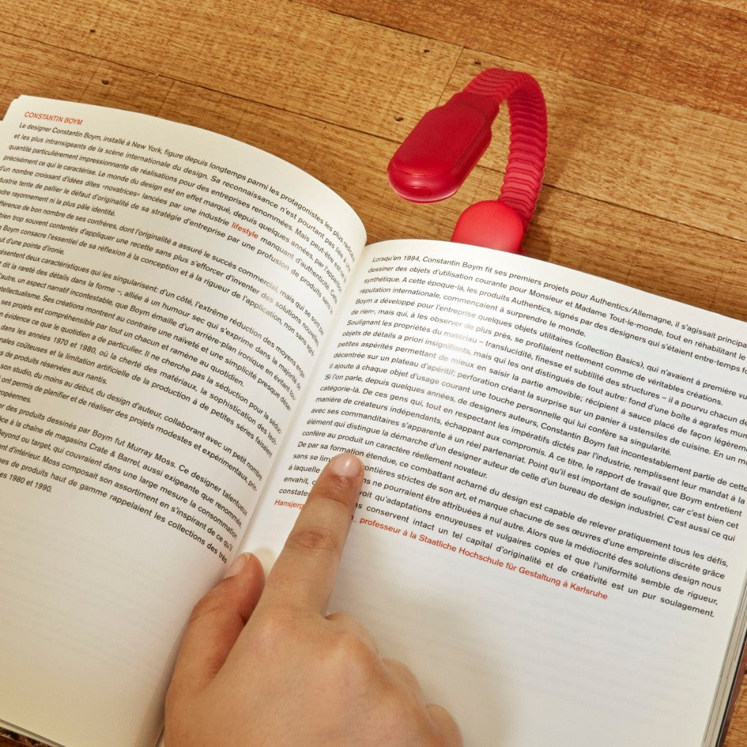 Kikkerland Rechargable Booklight