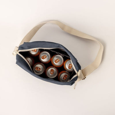 Fluf Crossbody Lunch Bag - Navy Blue