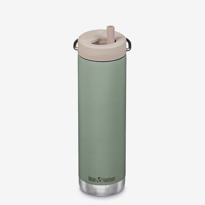Klean Kanteen TKWide Insulated Water Bottle 20oz - Twist Cap Straw