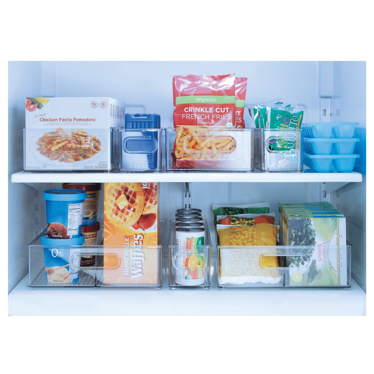 iDesign Kitchen Binz Fridge & Pantry Bin 6" H