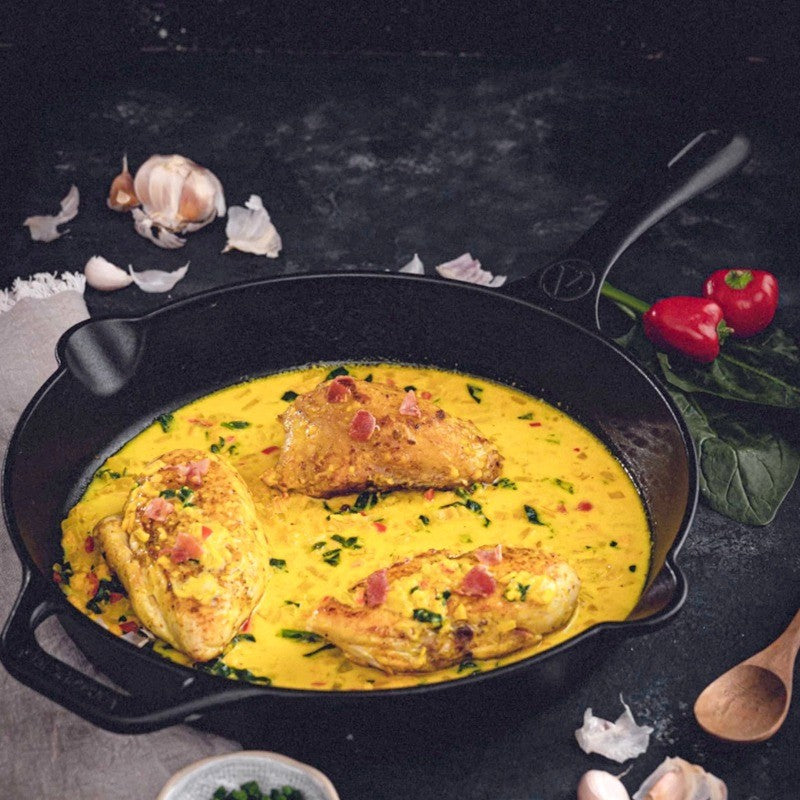 Victoria Cast Iron Skillet - iQ living