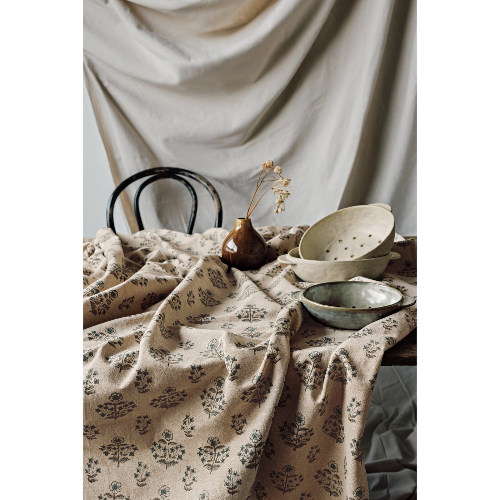 Danica Stoneware Fruit Bowl Ivory 9" - iQ living