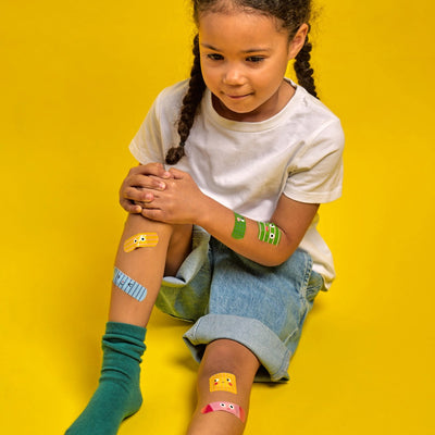 Kikkerlan Kidoki Ouchy Friends Adhesive Bandages