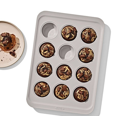 OXO PRO Ceramic 12 Cup Muffin Pan