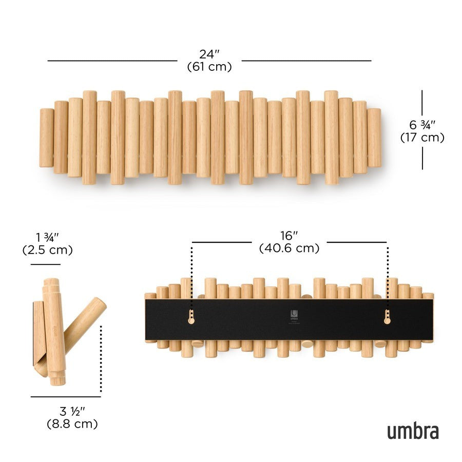 Umbra Picket 8 Wall Hook - iQ living