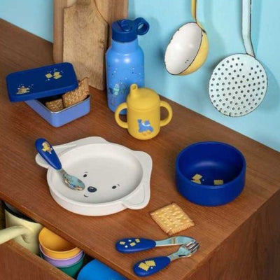 Moulin Roty Toddler Snack Box - Puce & Pilou