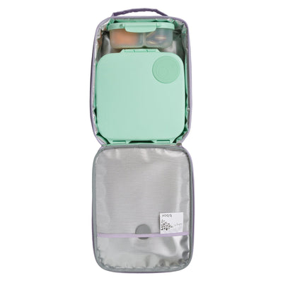 B.Box Insulated Flexi Lunchbag - Lilac Garden