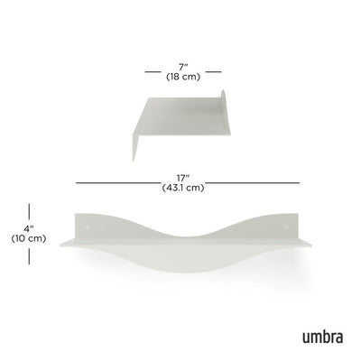 Umbra Surf Shelf Set Of 2