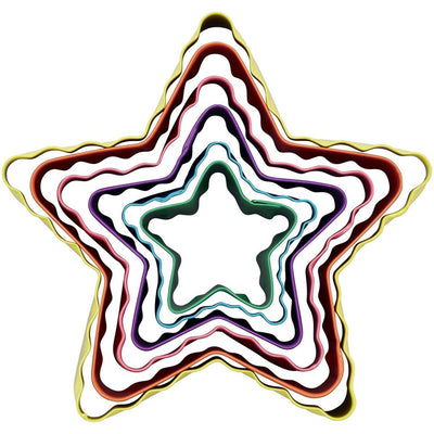 Wilton Double-Sided Star Cookie Cutter Set Of 6