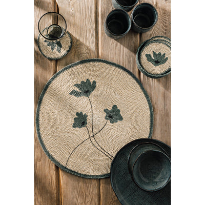 Danica Aria Seagrass Coaster Set Of 4