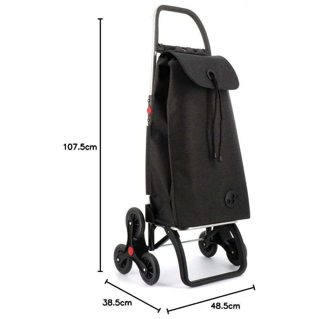 Rolser I-Max Stair Climber 6 Wheel Folding Shopping Trolley