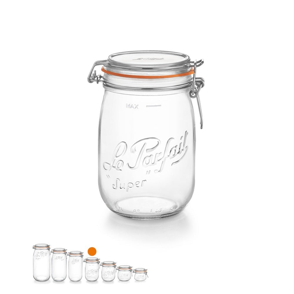 Le Parfait Super Bocal Glass Food Jar - iQ living