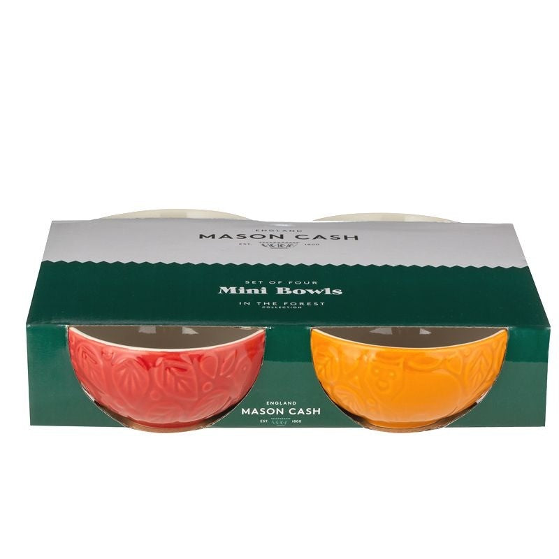 Mason Cash Mini Bowls Into The Forest Set Of 4 - iQ living