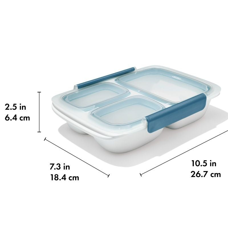 OXO Prep & Go Divided Food Container 950ml - iQ living
