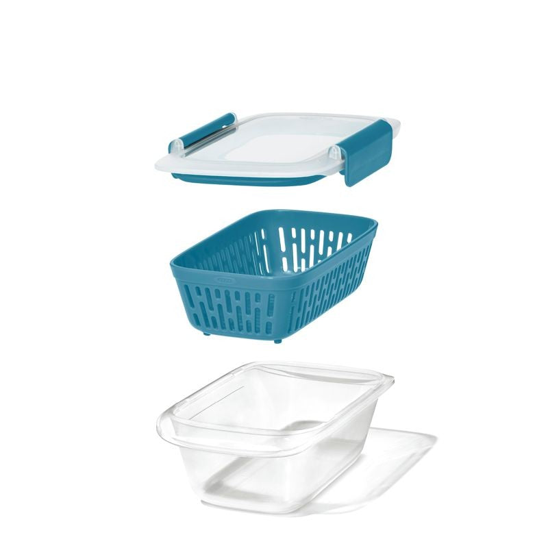 OXO Prep & Go Snack Container With Colander