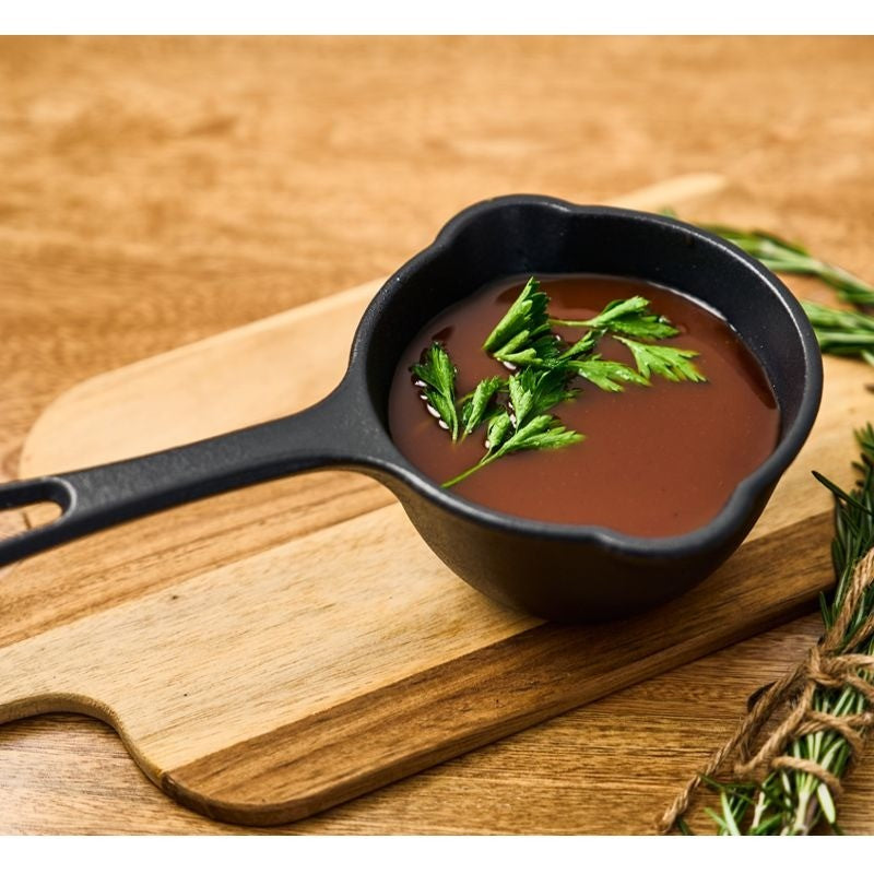 Victoria Cast Iron Mini Saucepan 400ml - iQ living