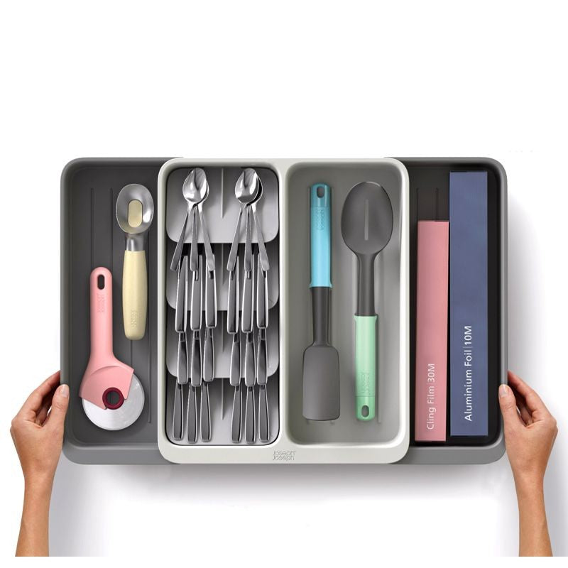 Joseph Joseph DrawerStore Expandable 2-Tiered Utensil Organizer