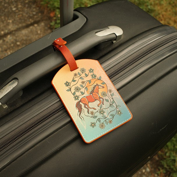 Native Northwest Luggage Tag Horse