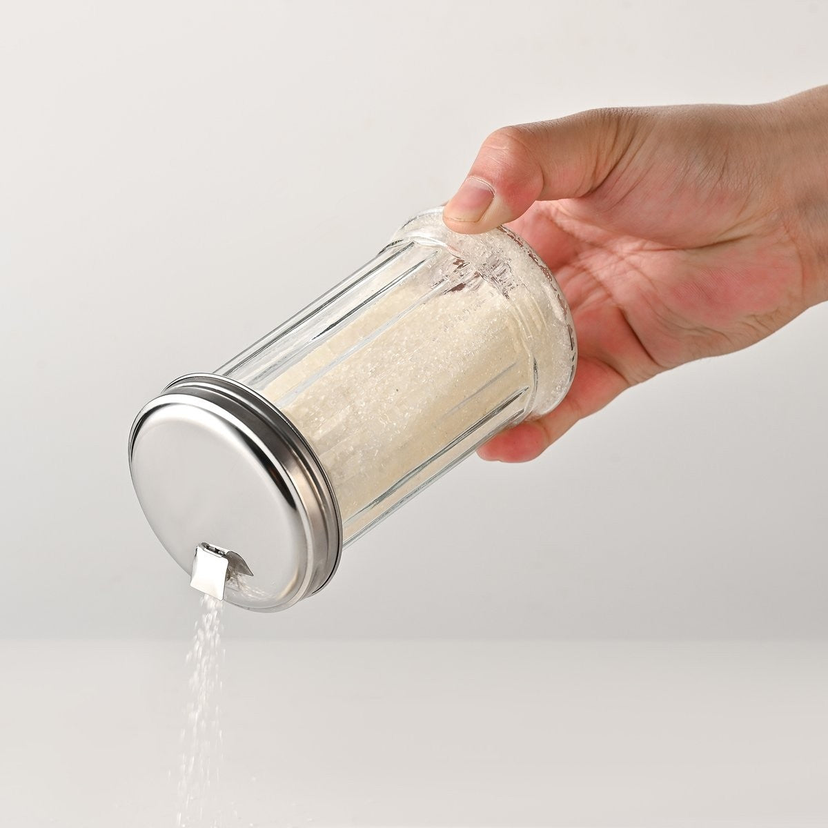 Fox Run Glass Sugar Dispenser