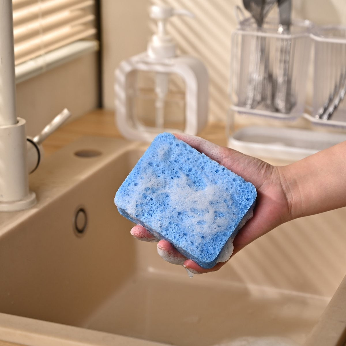 Fox Run Natural Silicone Pop Up Sponge Set Of 12