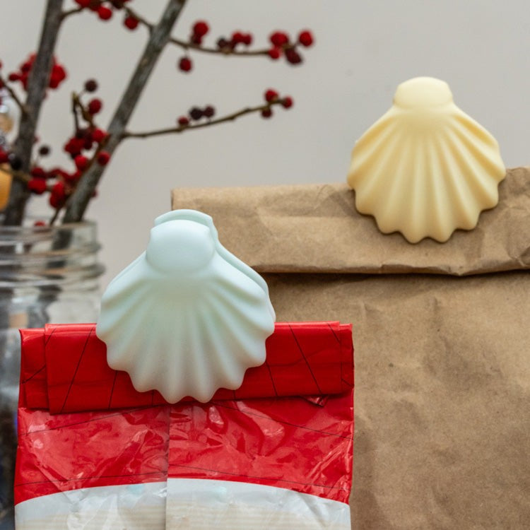 Kikkerland Seashell Bag Clips Set Of 4