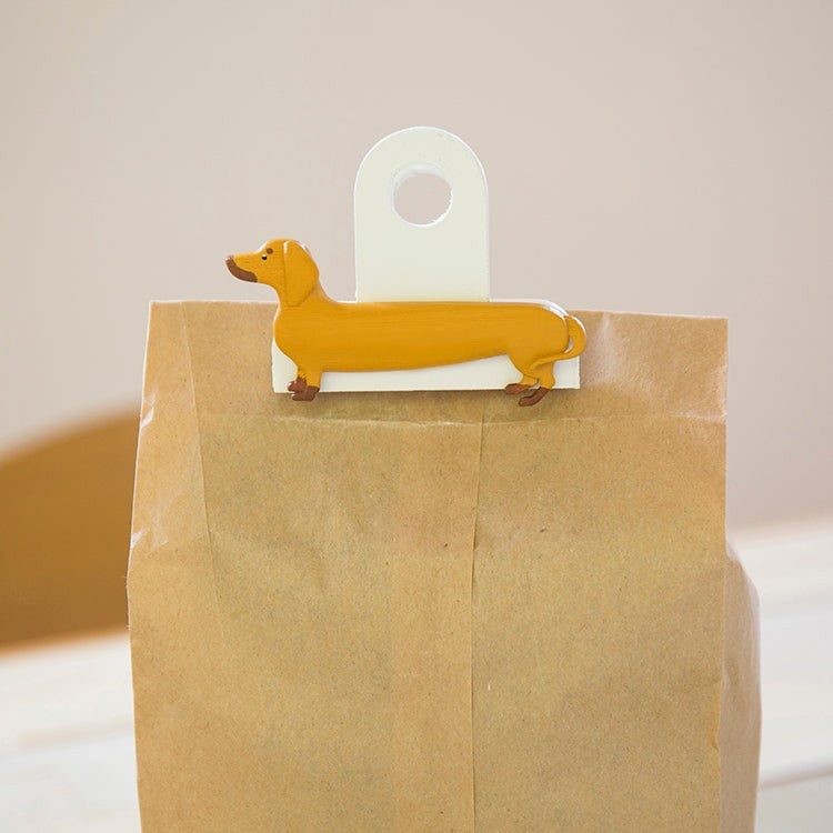 Kikkerland Wiener Dogs Bag Clips Set Of 3