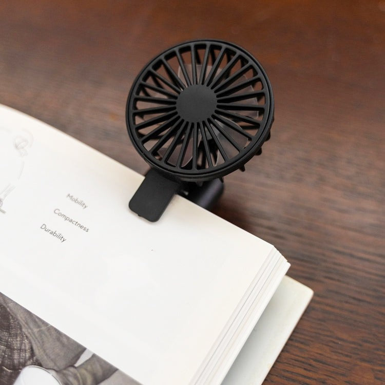 Kikkerland Rechargeable Book Fan