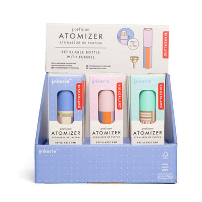 Kikkerland Inkerie Perfume Atomizer 8ml - Each