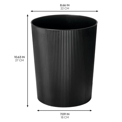 iDesign Fluted Waste Can