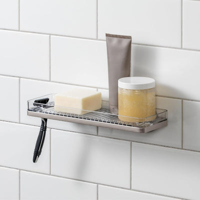 iDesign Self-Adhesive Shower Shelf