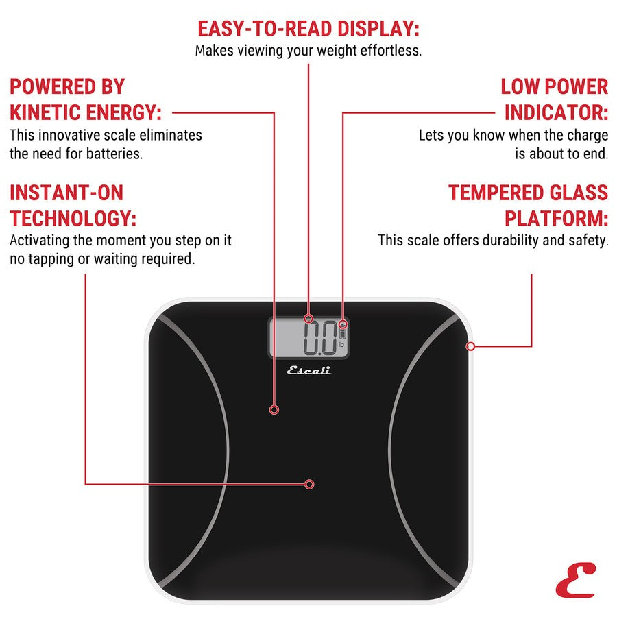 Escali Kinetic Bath Scale