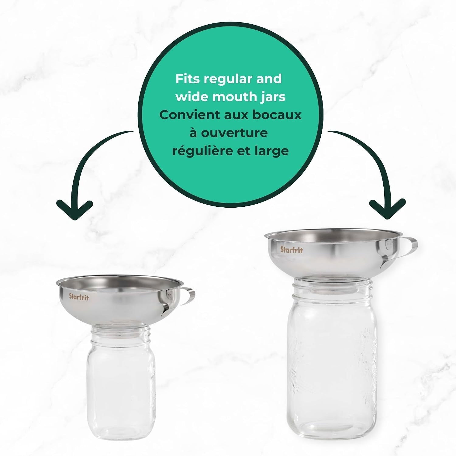 Starfrit Stainless Steel Canning Funnel