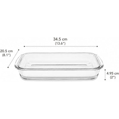 Starfrit Borosilicate Glass Rectangular Baker 13" x 8"