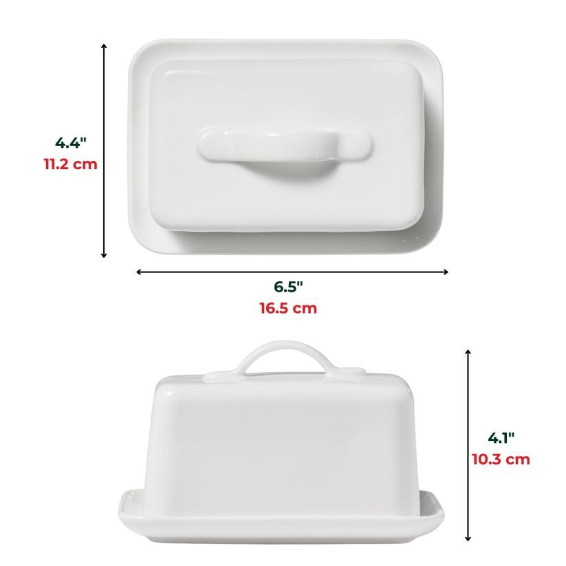 Starfrit Gourmet Ceramic Bistro Butter Dish