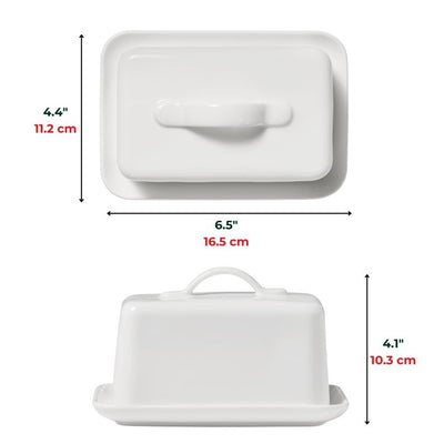Starfrit Gourmet Ceramic Bistro Butter Dish