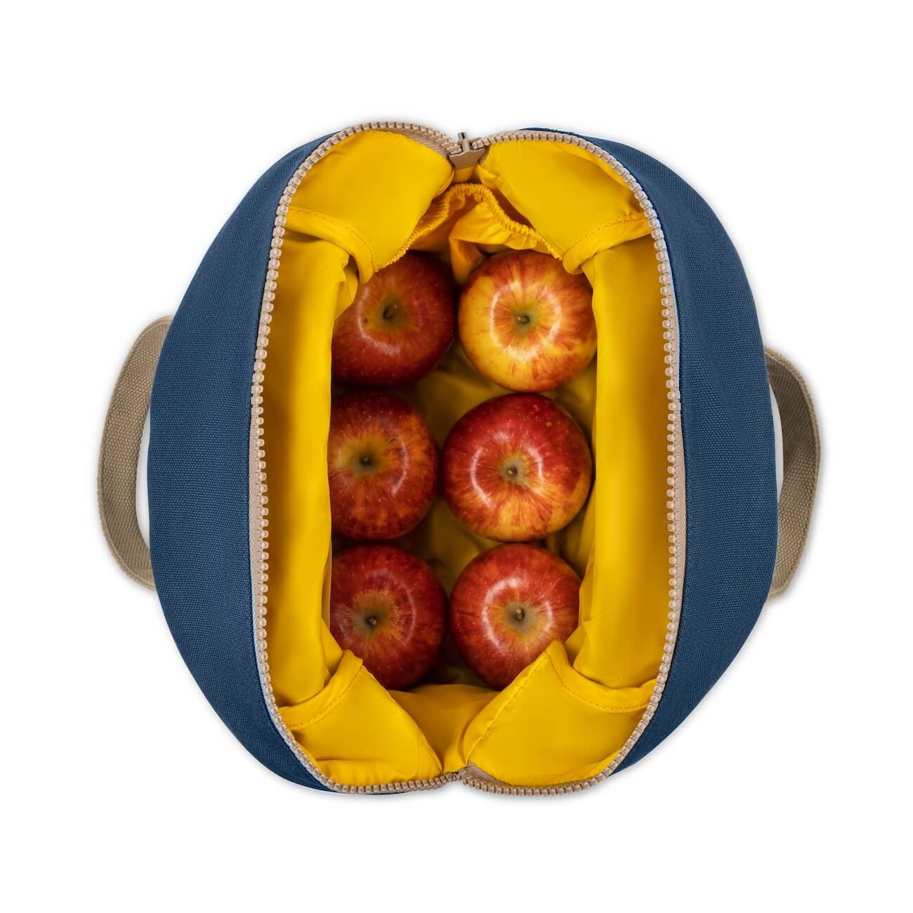 Fluf Zipper Lunch Bag - Classic Navy