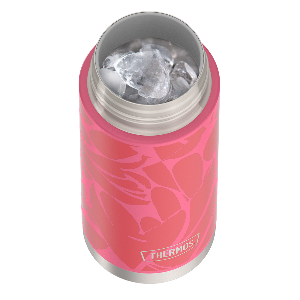 Thermos FUNtainer 18oz Water Bottle Petals Pink
