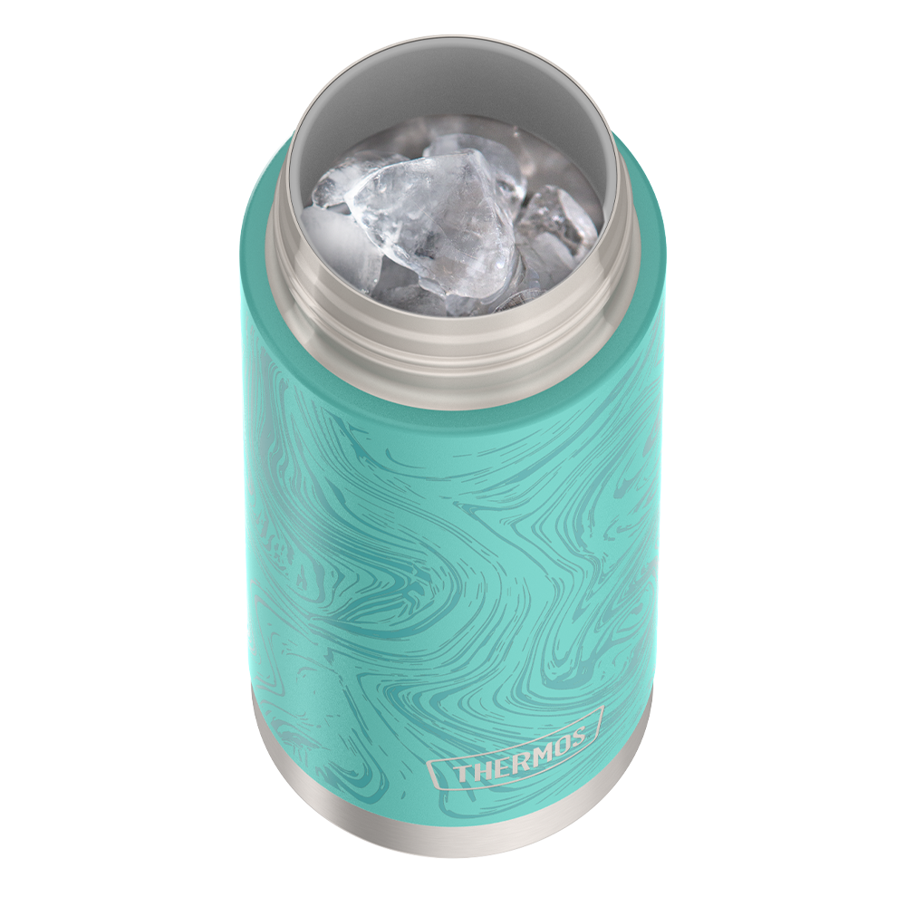 Thermos FUNtainer 18oz Water Bottle Marble Teal