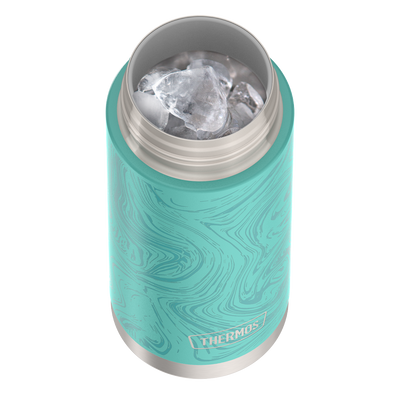Thermos FUNtainer 18oz Water Bottle Marble Teal