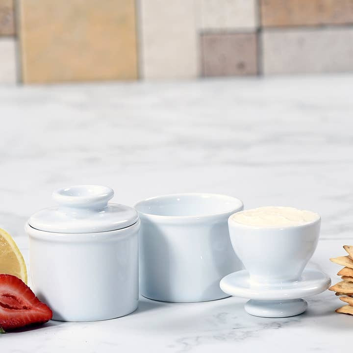 Butter Bell 'Petit' Crock White