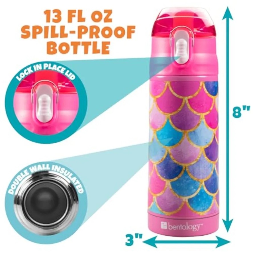 Bentology 3-In-1 Bottle Lunch Kit - Mermaid