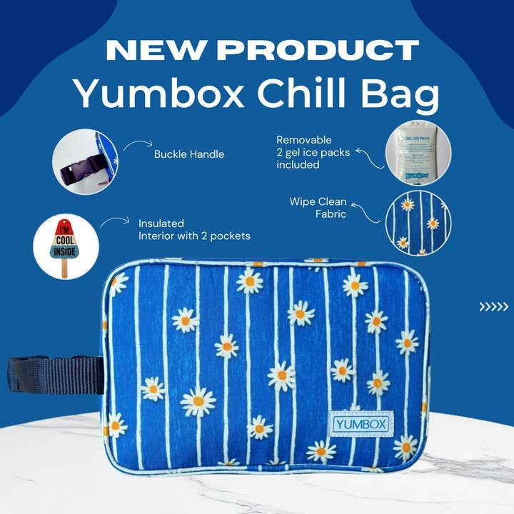 Yumbox Insulated Snack Chill Bag Daisy