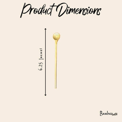 Bamboo Switch Stir Spoon 6"
