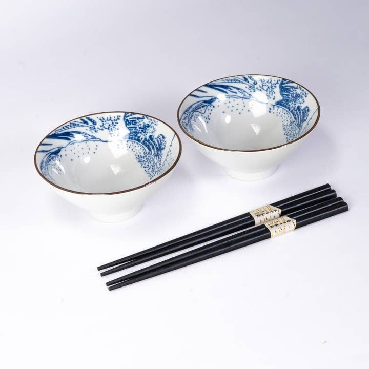 Urban Tokyo Chopstick Gift Set - Great Wave