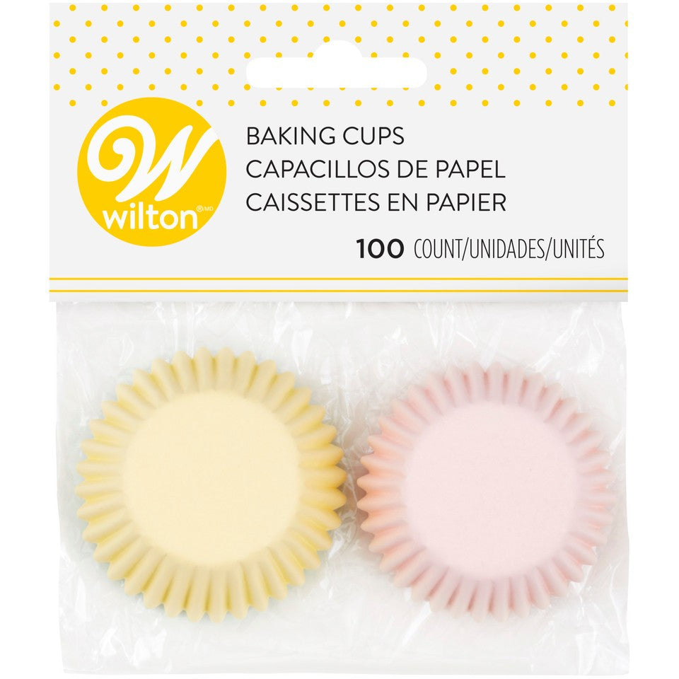 Wilton Mini Baking Cups 100 Count - Pastel